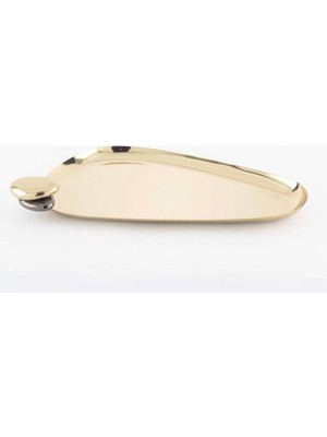 Mikasa Moor Gold Çakıl Taşı Vurgulu Tepsi 30X17CM