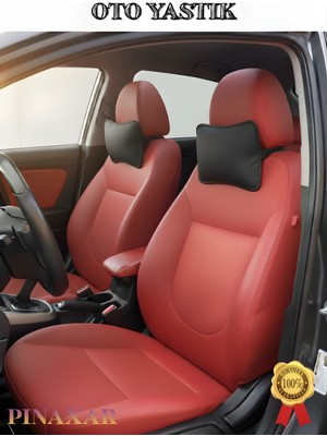 Mercedes E W212 2013-2016 - Makyajlı Oto Koltuk Düz Renk Boyun Yastığı 2 Adet