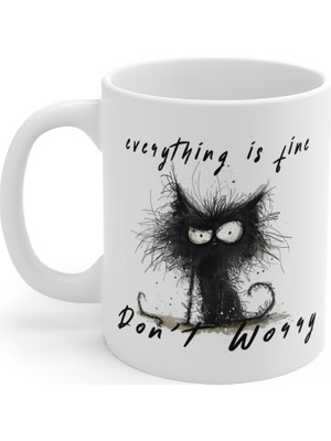 Komik Yazılı Kupa Bardak Esprili Karikatür Tasarım Hediyelik Kupa