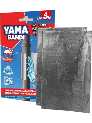 Bondit Suya Dayanıklı Yama Bandı 4’lü Paket