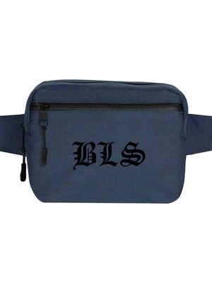 Zepplin Giyim Black Label Society Bls Bel Çantası Fermuarlı Lacivert Renk
