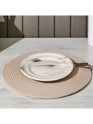Hasırhane Bej Amerikan Servis Supla 1 Parça Ms Home Serisi SUPLA001, One Size