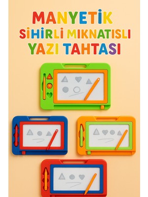 Anı Ofis Kırtasiye Manyetik Sihirli Mıknatıslı Yazı Tahtası Silinebilir Çocuklar Için Eğitici Çizim ve Yazı Oyuncağı