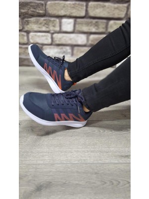 Bukond Günlük Rahat Ortopedik Taban Erkek  Bağcıklı Su Geçirmez Spor Ayakkabı Sneaker