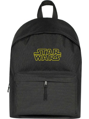 Zepplin Giyim Star Wars Logo Line Sırt Çantası Siyah Renk