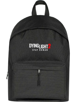 Zepplin Giyim Dying Light Logo Sırt Çantası Siyah Renk