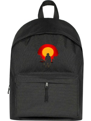 Zepplin Giyim Red Dead Redemption 2 Arthur Morgan Sırt Çantası Siyah Renk