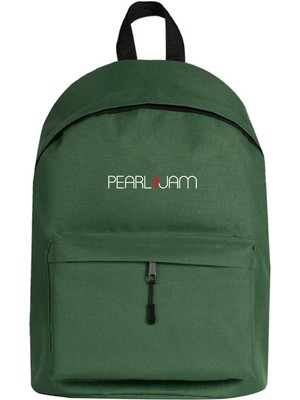 Zepplin Giyim Pearl Jam Lighting Sırt Çantası Yeşil Renk
