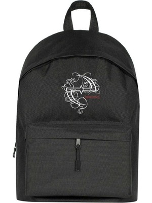Zepplin Giyim Evanescence Logo Sırt Çantası Siyah Renk