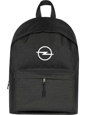 Zepplin Giyim Opel Logo Sırt Çantası Siyah Renk