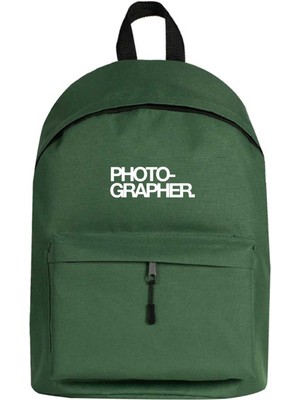 Zepplin Giyim Photohrapher Sırt Çantası Yeşil Renk