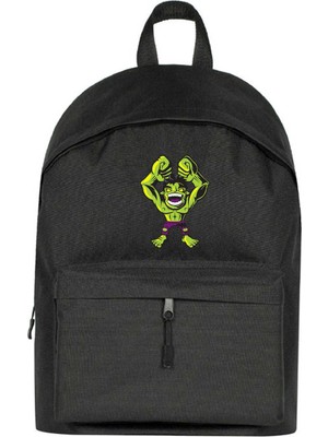 Zepplin Giyim Hulk Cartoon Sırt Çantası Siyah Renk