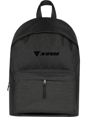 Zepplin Giyim Dainese Logo Sırt Çantası Siyah Renk