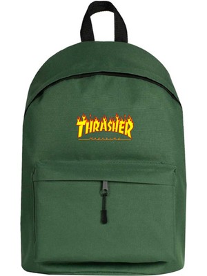 Zepplin Giyim Trasher Sırt Çantası Yeşil Renk