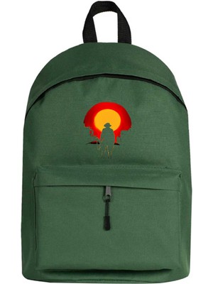 Zepplin Giyim Red Dead Redemption 2 Arthur Morgan Sırt Çantası Yeşil Renk