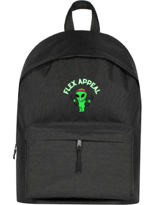 Zepplin Giyim Alien Lift Sırt Çantası Siyah Renk