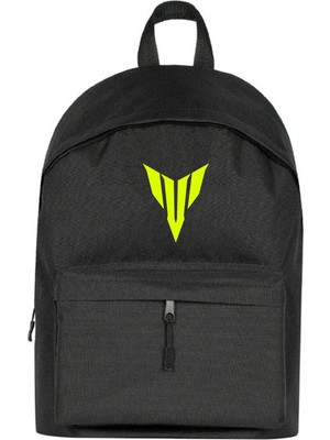 Zepplin Giyim Yamha Neon Logo Sırt Çantası Siyah Renk