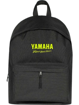Zepplin Giyim Yamha Revs Your Heart Sırt Çantası Siyah Renk