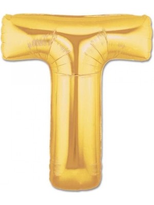 Marsilyan- Altın Sarısı Folyo Harf Balon 1 Metre