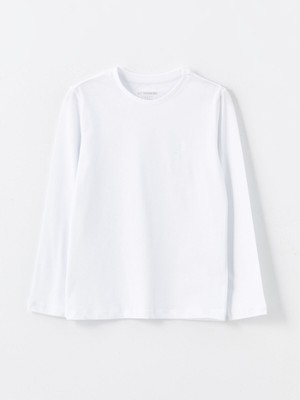 Lc Waikiki Yeni Sezon Bisiklet Yaka Uzun Kollu Erkek Çocuk Fanila