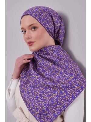 Mor Levidor Twill Ipek Eşarp 45