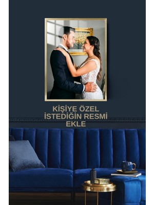 Hediye Metal Baskı Kişiye Özel Hediye Çerçeveli Metal Poster Tablo