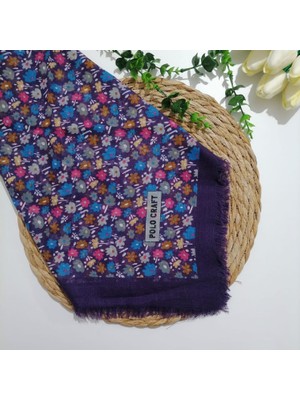 Polocraft - Flamlı Pamuklu Eşarp MS691