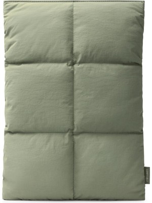 Comfyable Suya Dayanıklı Puffy MacBook Air/Pro Laptop Kılıfı - 15"-16" M5/M4/M3/M2/M1 Uyumlu - Yeşil