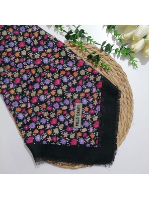 Polocraft - Flamlı Pamuklu Eşarp MS704