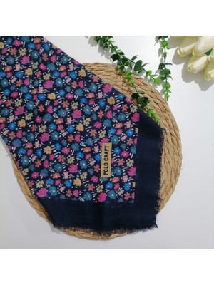 Polocraft - Flamlı Pamuklu Eşarp MS698