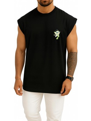 Bahriyeli Collection Oversize Crystal Brock Cep Baskılı Atlet