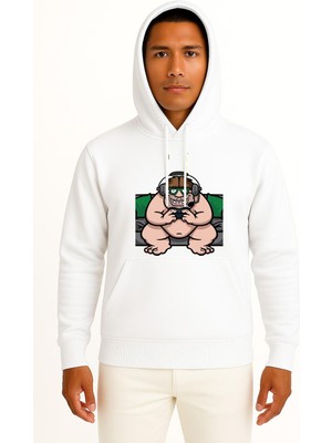 Bahriyeli Collection Kapüşonlu Ani Saldırı Garry 'nin Mod Gamer Tişört Göğüs Baskılı Unisex Sweatshirt