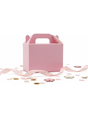 Repro Design 🎁 Renkli Kutu Pembe Renk 3’lü Set | 14 x 10,5  cm  | Hediye ve Organizasyon Kutusu ✨