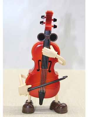 Marsilyan- Keman Müzik Kutusu Eğlenceli Tasarım