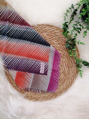 Poloist Polo İst. . - Pamuklu Flamlı Eşarp MS503