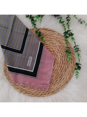 Poloist Polo İst. - Pamuklu Flamlı Eşarp MS424