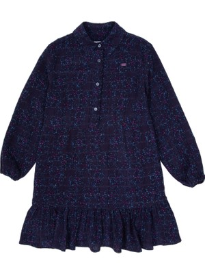 U.s. Polo Assn. Kız Çocuk Lacivert Elbise (Dokuma) 50314351-VR033