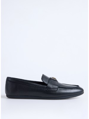 Guess Siyah Kadın Loafer FLTBAYLEA14-BLACK