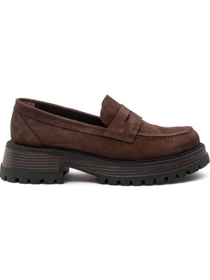 Bulldozer Kahve Kadın Loafer BUL-260862