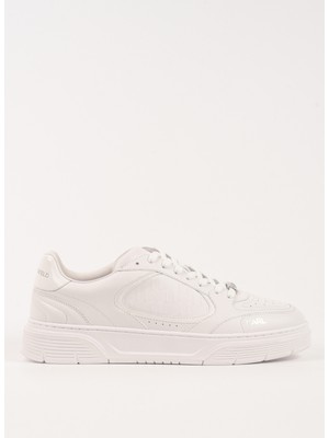 Karl Lagerfeld Beyaz Erkek Sneaker Kourtney Monogram Emboss