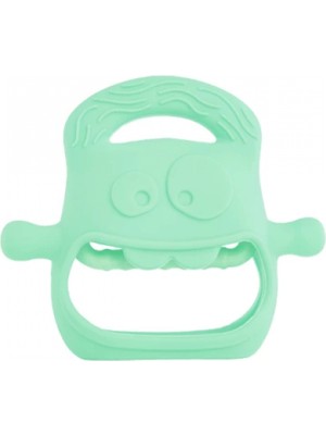 Marsilyan- Açık Yeşil Bebek Silikon Diş Kaşıyıcı