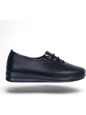 Moda Ayakkabı23 Moda Ayakkabı Livaze 257 Siyah Kadı Babet Ayakkabı