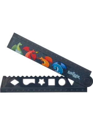 Smiggle - Dragon Trails Katlanabilir Cetvel