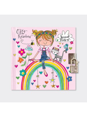 Smiggle Rachel Ellen - Over The Rainbow Kitlenebilir Gizli Günlük