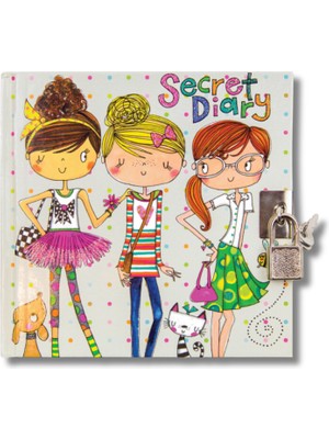 Smiggle Rachel Ellen - Friends Kitlenebilir Gizli Günlük