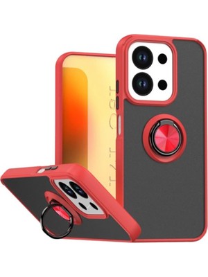 Adige Xiaomi Redmi 15C Kılıf Montreal Yüzüklü Standlı Arkası Buğulu