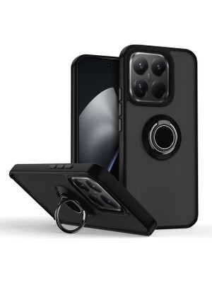 Adige Xiaomi 15T Kılıf Montreal Yüzüklü Standlı Arkası Buğulu