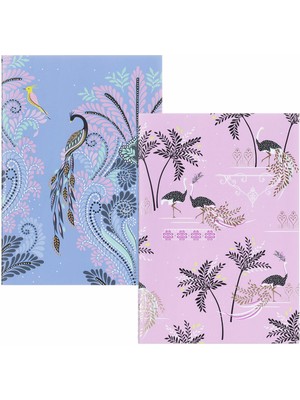 Smiggle Portico Designs - Sara Miller: Savannah 2li A5 Defter Seti