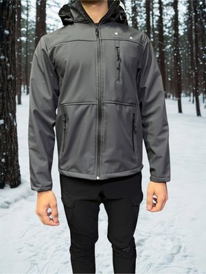 Mikro Taktikal Outdoor Cargocep Kargocep Softjel Içipolarlı Sıvı ve Rüzgar Geçirmez Kışlık Mont