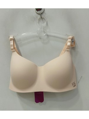 F.k Kadın Desteksiz ve Balensiz Yumuşak Ten Sütyen